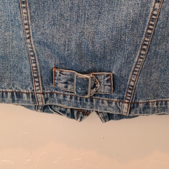 LEVI VINTAGE SILVER TAB DENIM VEST - Picture 7 of 7